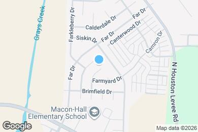 Map image of the property - 1489 McAllen Cove