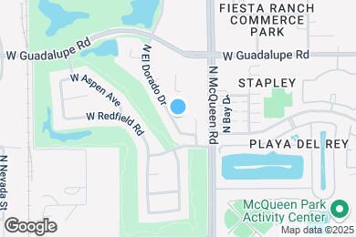 Map image of the property - 653 N El Dorado Dr