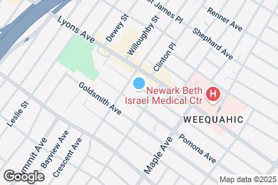 Map image of the property - 256 Weequahic Ave