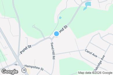 Map image of the property - 34 Pond St