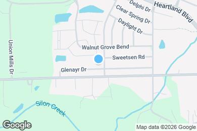 Map image of the property - 10762 Glenayr Dr