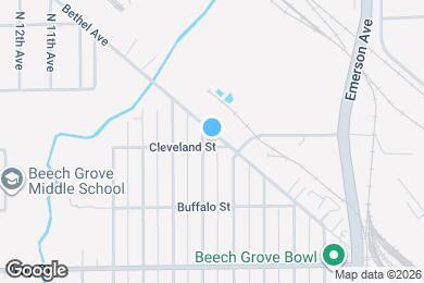 Map image of the property - 550 Cleveland St