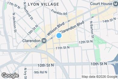 Map image of the property - 1220 N Fillmore St