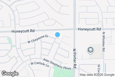 Map image of the property - 19537 N Sandalwood Dr
