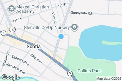 Map image of the property - 208 N Ballston Ave