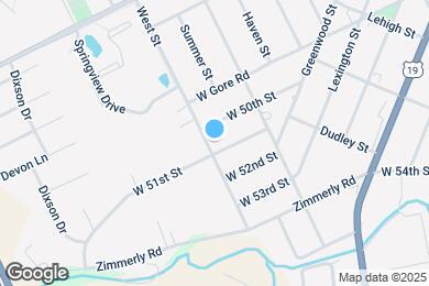 Map image of the property - 5015 West St