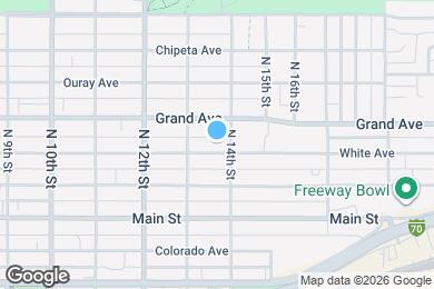 Map image of the property - 1336 White Ave