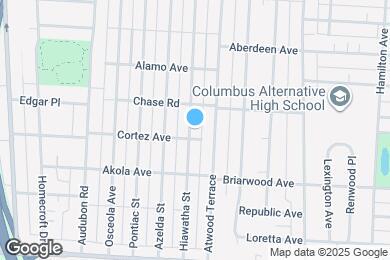 Map image of the property - 2628 Hiawatha St