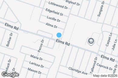 Map image of the property - 3709 Littleleaf Dr