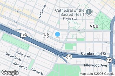 Map image of the property - 1210 W Cary St