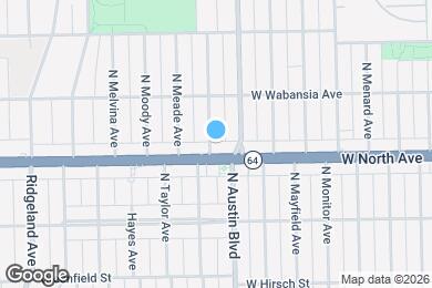 Map image of the property - 1609 N McVicker Ave