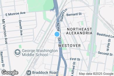 Map image of the property - 1215 N Fayette St