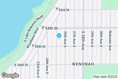 Map image of the property - 5437 25th Ave S