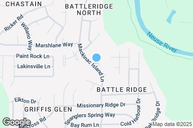 Map image of the property - 3535 Mackinac Island Ln