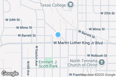 Map image of the property - 2024 N Ross Ave