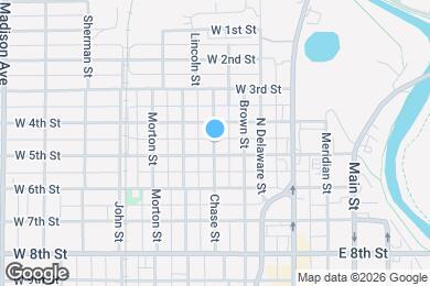 Map image of the property - 422 Chase St