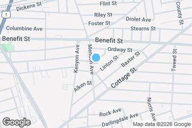 Map image of the property - 1 Borden St