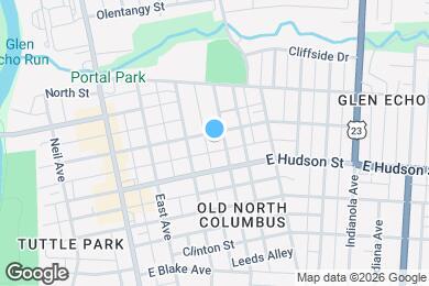 Map image of the property - 145 E Duncan St