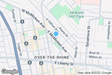 Map image of the property - 50 E McMicken Ave