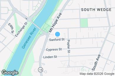 Map image of the property - 54 Sanford St