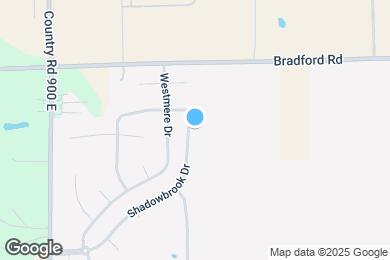 Map image of the property - 2155 Shadowbrook Dr