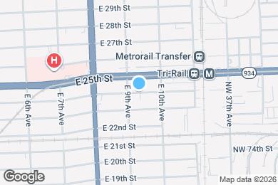 Map image of the property - 931 E 24th St