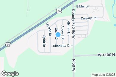 Map image of the property - 10864 Grace Dr