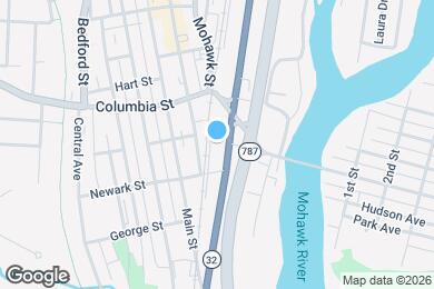 Map image of the property - 242 Saratoga St