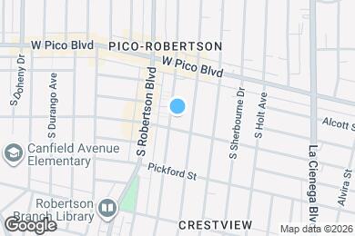 Map image of the property - 1472 S Wooster St