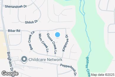 Map image of the property - 1604 Piney Creek Pl