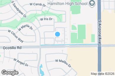 Map image of the property - 420 W Aloe Pl