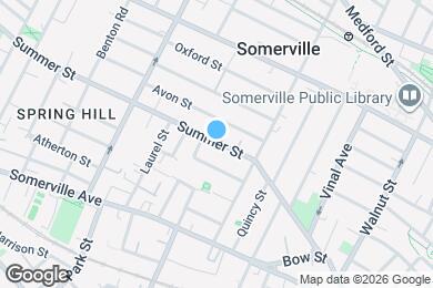 Map image of the property - 98 Summer St
