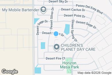 Map image of the property - 753 Desert Star Dr