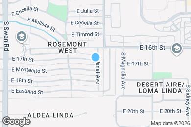 Map image of the property - 5034 E 17th St