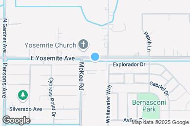 Map image of the property - The Hub Merced