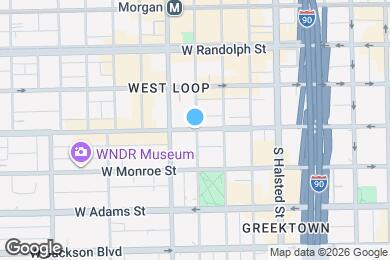 Map image of the property - 902 W Washington Blvd