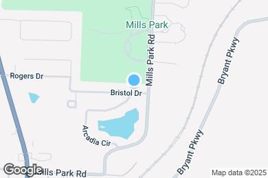 Map image of the property - 903 Bristol Dr