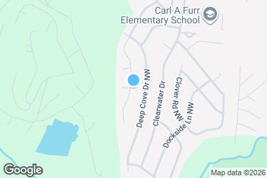 Map image of the property - 2881 Island Point Dr NW