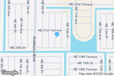 Map image of the property - 2031 NE 9th Pl