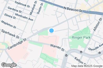 Map image of the property - 58 Ridgemont St