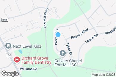 Map image of the property - 3876 Parkers Fwy