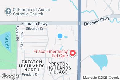 Map image of the property - The Edison at Frisco