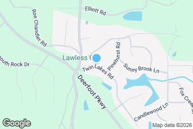 Map image of the property - 107 Twin Lakes Rd