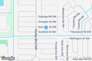 Map image of the property - 1251 Scottish St SW
