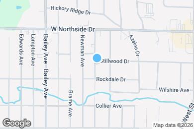 Map image of the property - 533 Stillwood Dr