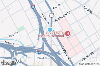 Map image of the property - 417 N Salina St