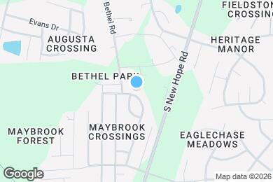 Map image of the property - 1405 Cricket Ridge Dr