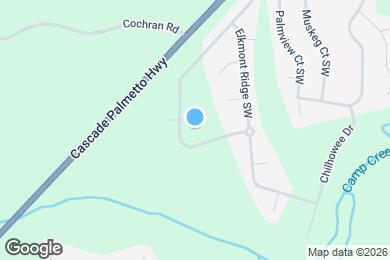 Map image of the property - 2988 Cherohala Pt SW