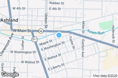 Map image of the property - 209 1/2 Maple St