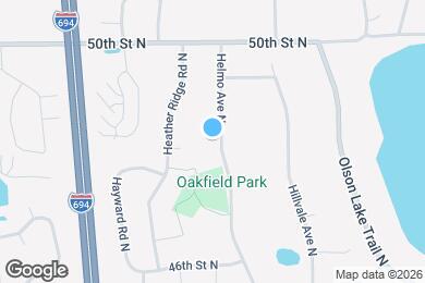 Map image of the property - 4806 Helmo Ave N